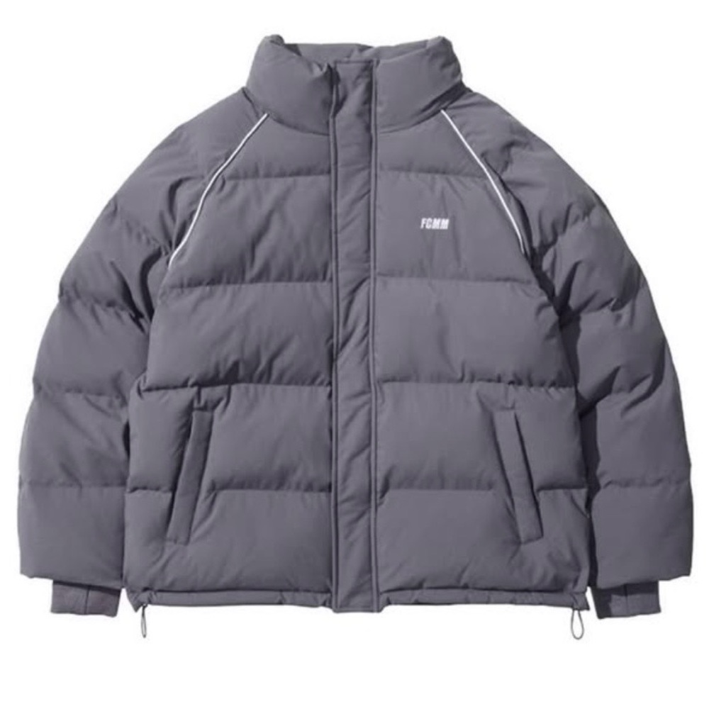 Korean Brand FCMM Gray Puffer Jacket